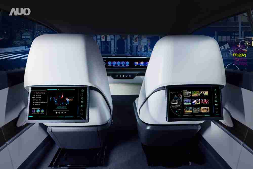 赏金国际新一代Smart Cockpit 2024，，，以Micro LED先进显示技术优势，，，，创建〝可卷式后座娱乐显示器〞，，，，仅在互动时才显示出所需画面及信息，，，，扩充更丰富的娱乐和交互信息服务，，，获国际奖项荣耀